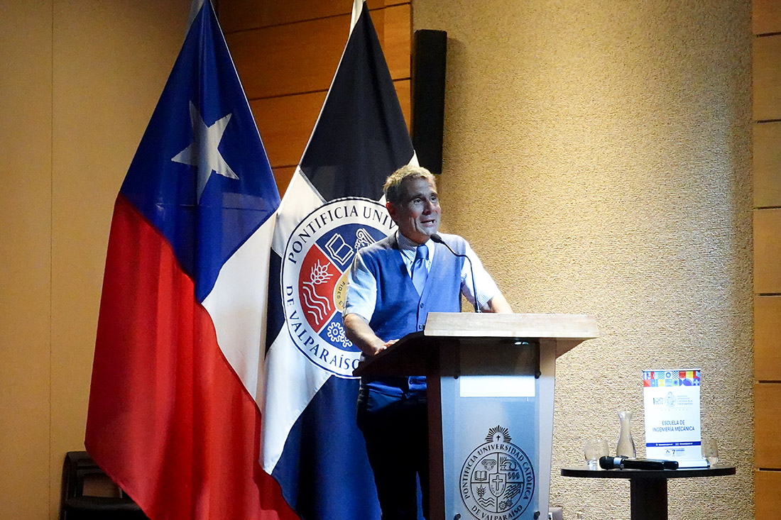 Enrico Zio in Cile per una serie di lezioni e incontri