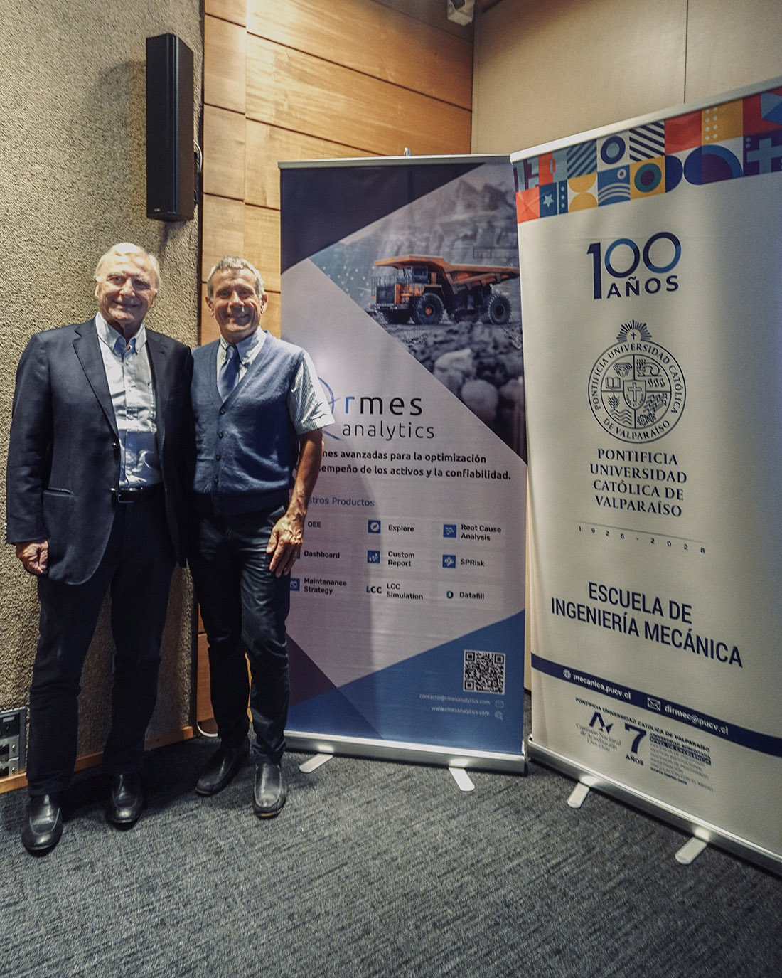 Enrico Zio in Cile per una serie di lezioni e incontri