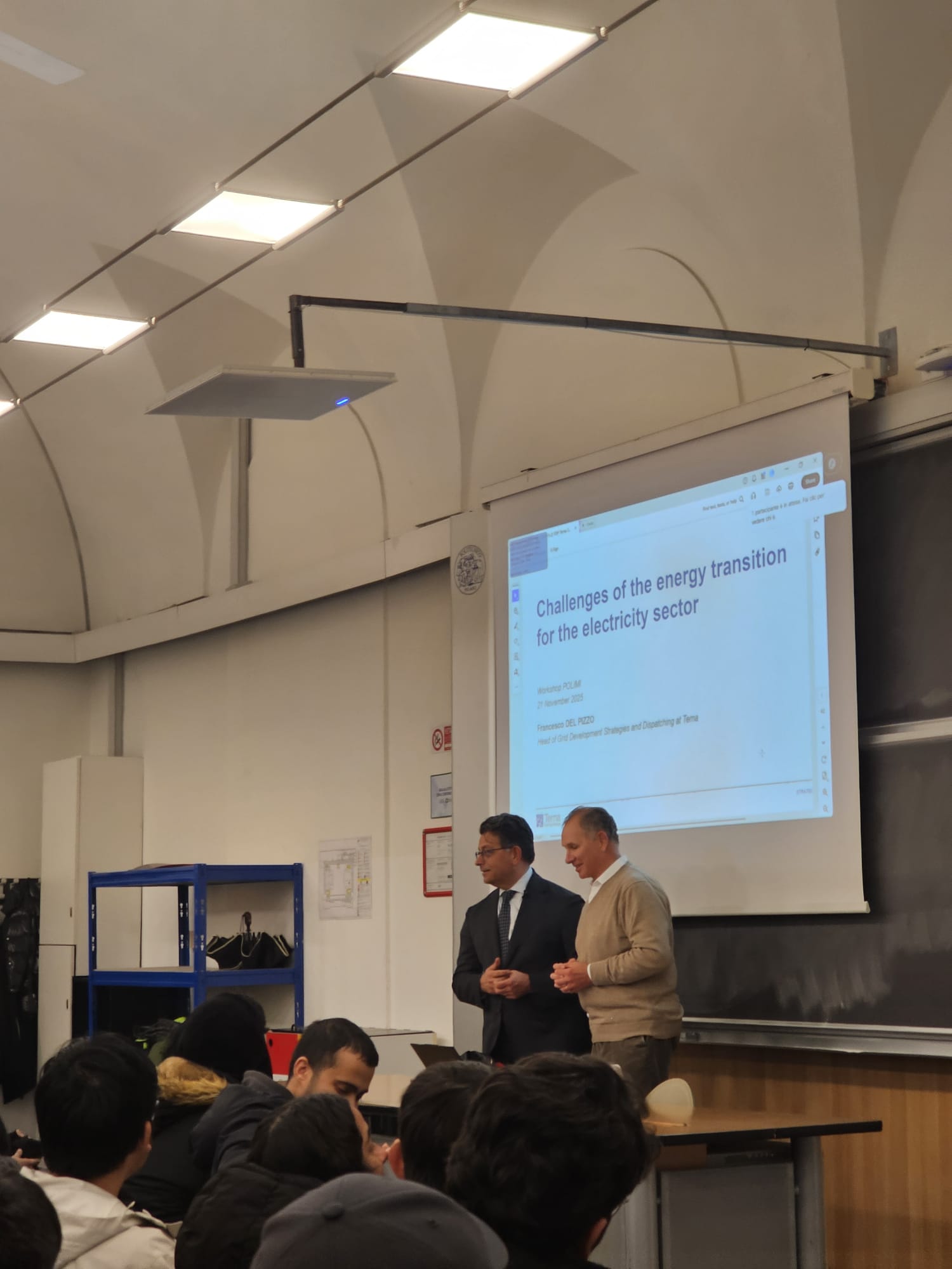 Seminario Terna studenti Electrical Engineering